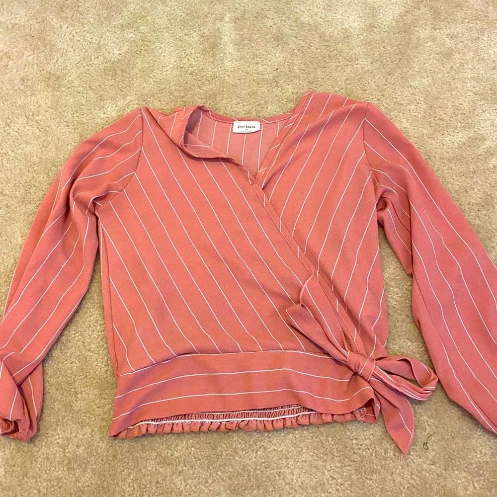 Pink blouse